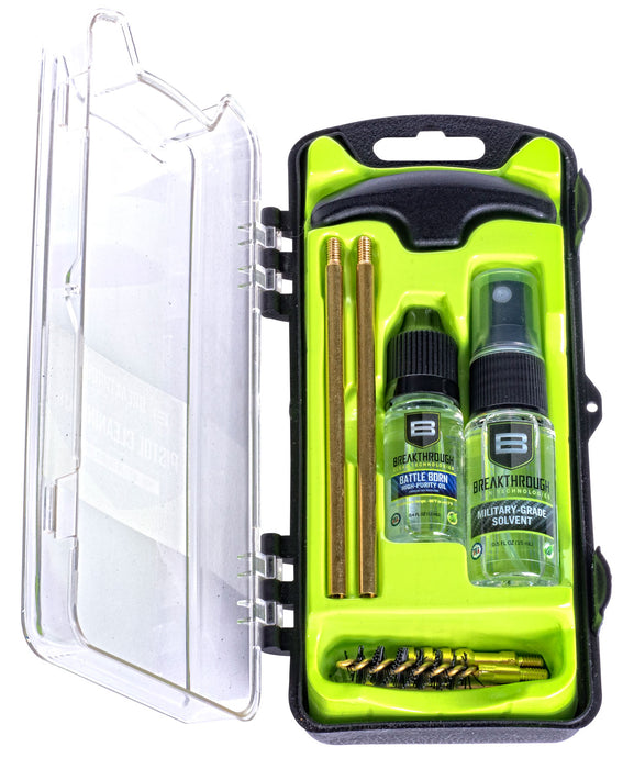 Breakthrough Clean BT-ECC-9 Vision Series Cleaning Kit 9mm & 38 Cal Pistol/9 Pieces Multi-Color