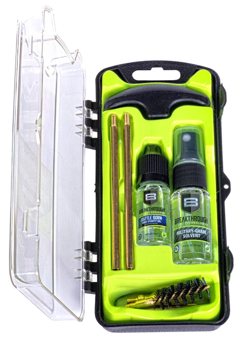 Breakthrough Clean BTECC4445 Vision Series Cleaning Kit 44 Cal & 45 Cal Pistol/10 Pieces Multi-Color