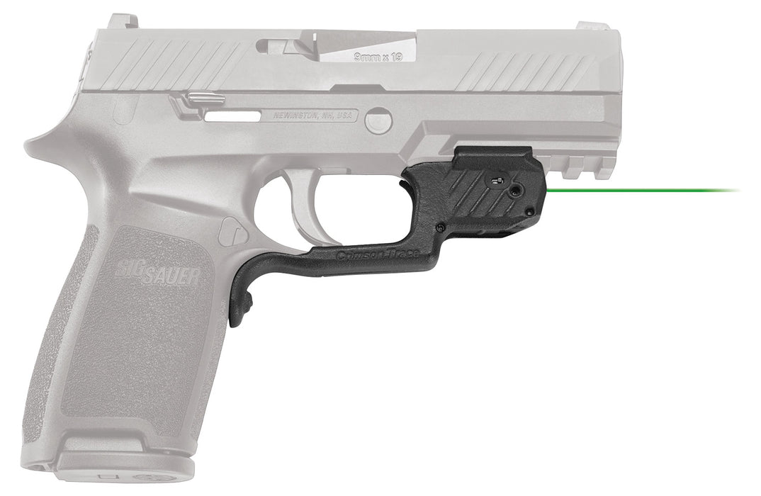 Crimson Trace 0177801 LG-420G Green Laserguard  Black Sig Sauer P320/M17/M18