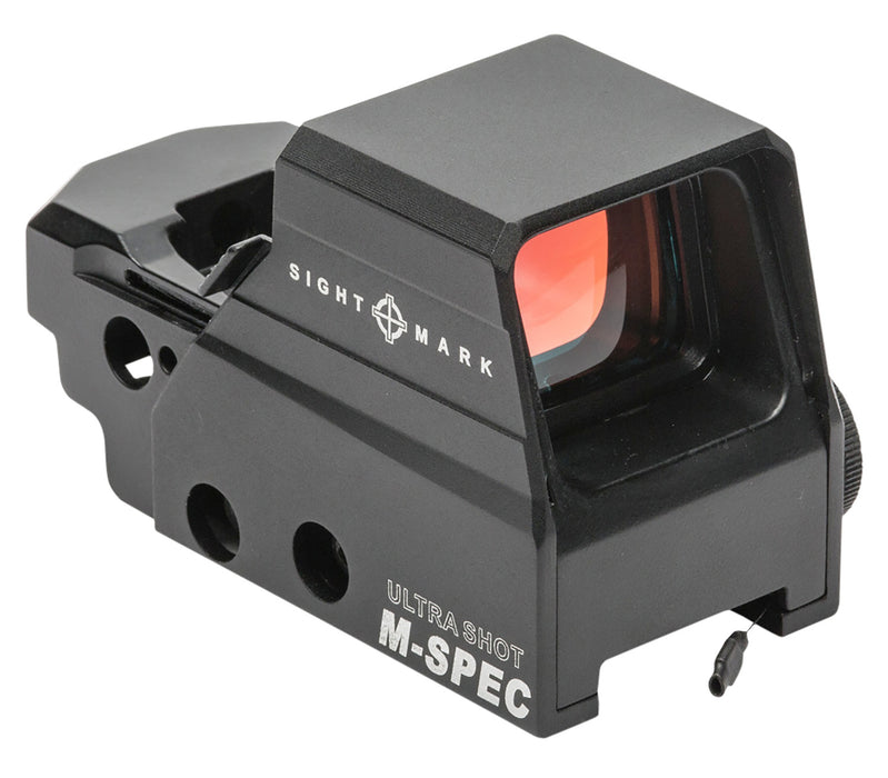 Sightmark SM26035 Ultra Shot M-Spec Reflex Sight  Matte Black 33x24mm M-Spec/Circle Dot Crosshair