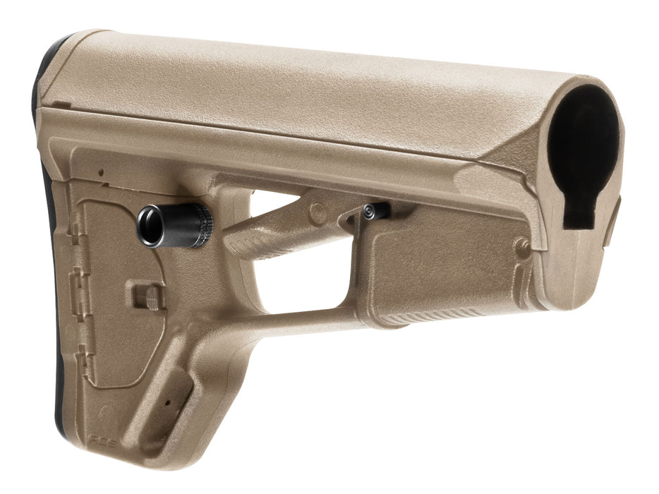 Magpul MAG378-FDE ACS-L Carbine Stock Flat Dark Earth Synthetic for AR-15, M16, M4 with Mil-Spec Tube (Tube Not Included)