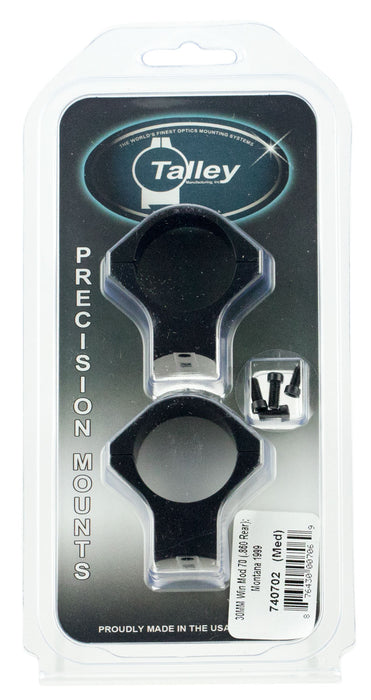 Talley 740702 Montana 1999 Scope Mount/Ring Combo Black Anodized 30mm