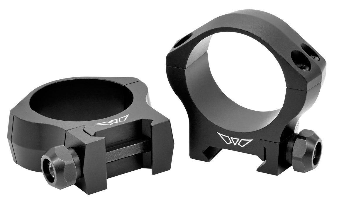 Warne 7220M Scope Rings Mountain Tech Matte Black 34mm Low 0 MOA