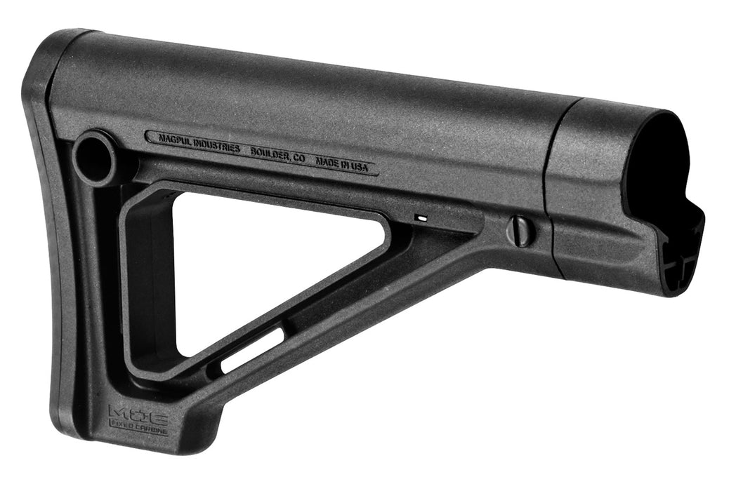 Magpul MAG480-BLK MOE Carbine Stock Black Synthetic, Fits AR-15/M16/M4, 8.80" OAL