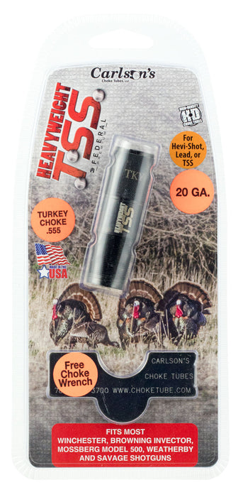 Carlson's Choke Tubes 38008 TSS Turkey  20 Gauge Turkey 17-4 Stainless Steel