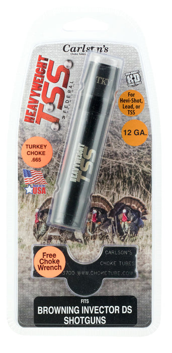 Carlson's Choke Tubes 38025 TSS Turkey  Invector-DS 12 Gauge Turkey 17-4 Stainless Steel