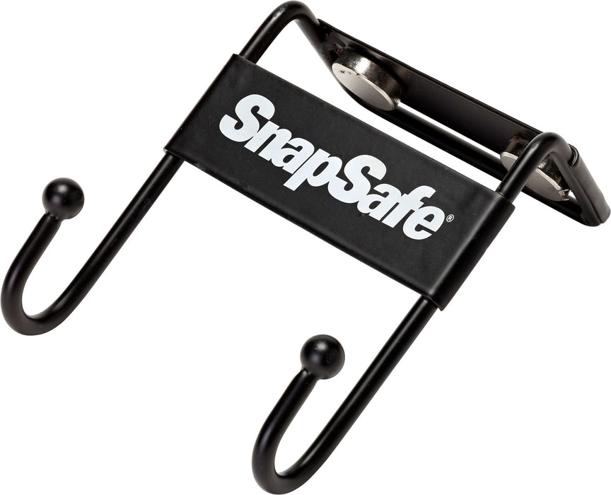 SnapSafe 75911 Magnetic Safe Hook  Black Steel Magnet