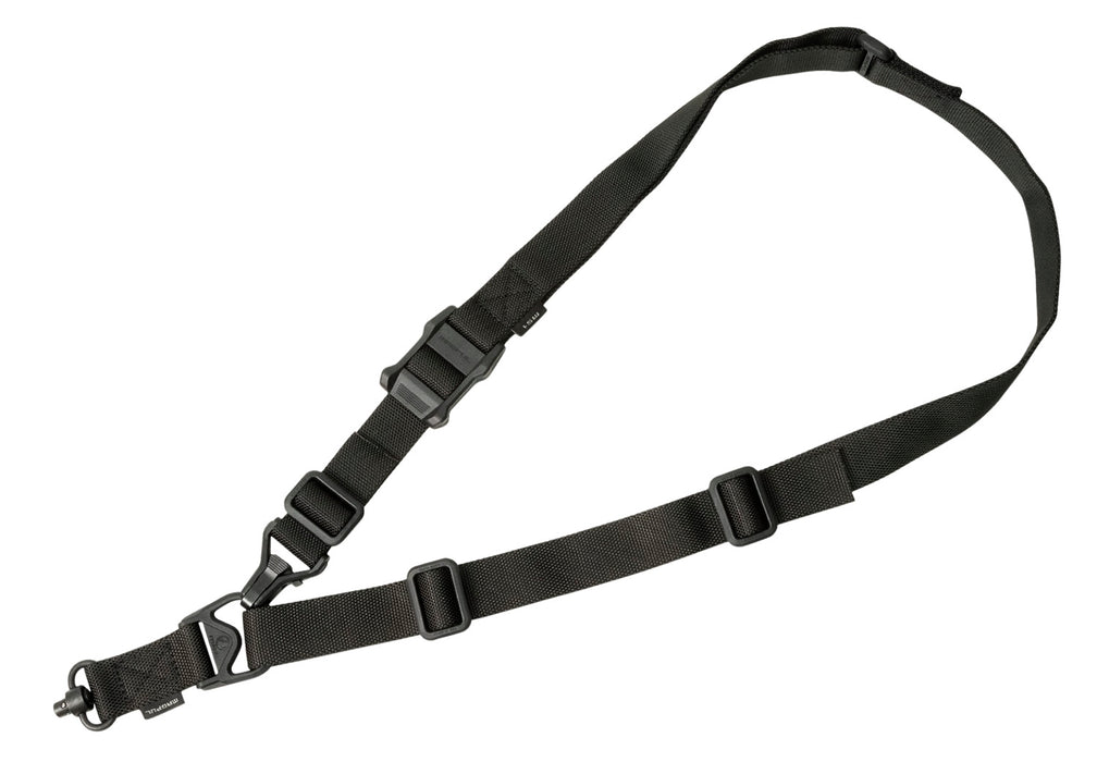 Magpul MAG515-BLK MS3 Single QD Sling GEN2 Black Nylon Adjustable, One-Two Point Rifle