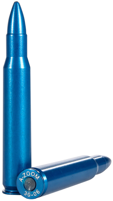 A-Zoom 12327 Blue Snap Caps Rifle 30-06 Springfield Aluminum 5 Pack