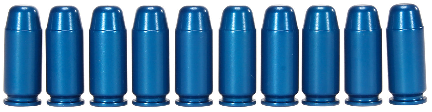 A-Zoom 15314 Blue Snap Caps Pistol 40 S&W Aluminum 10 Pack