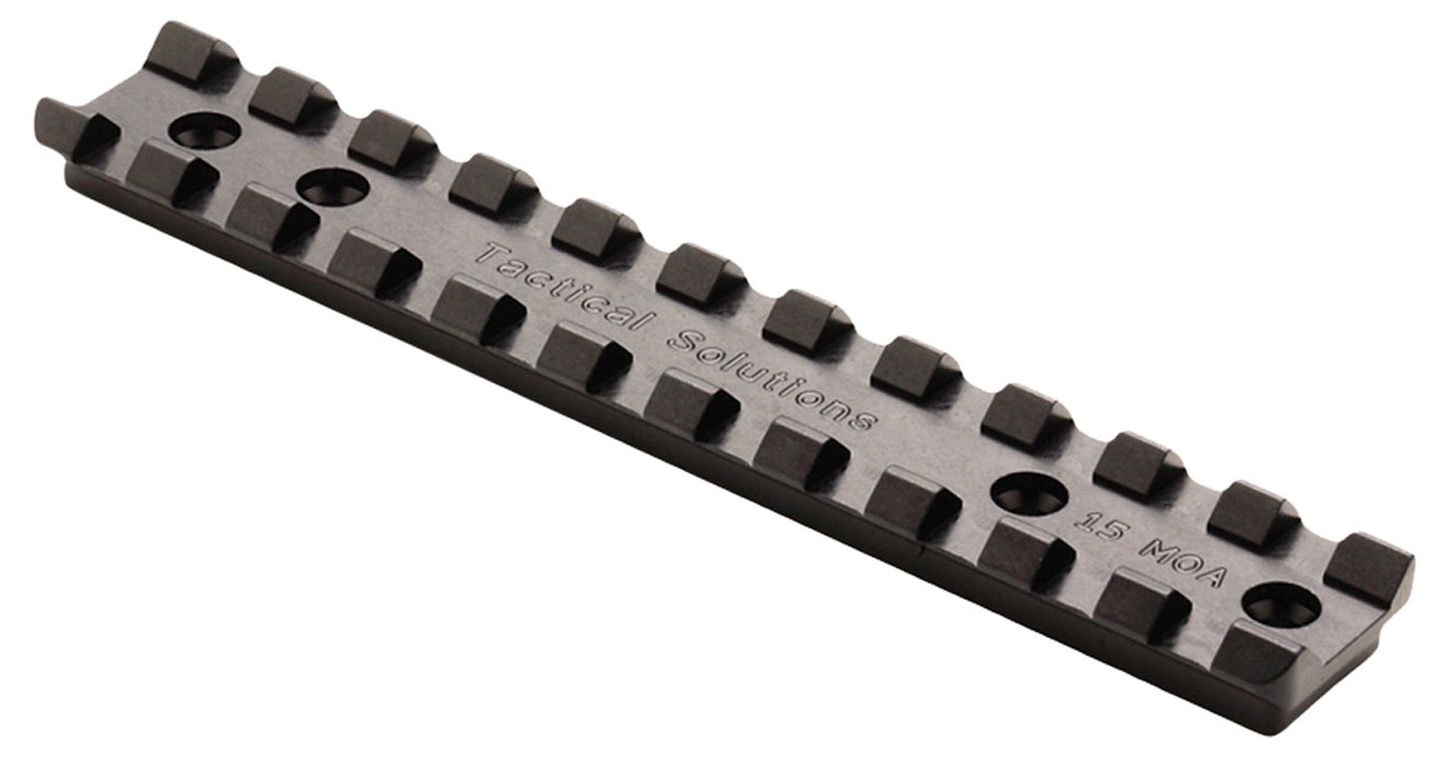 Tactical Solutions 1022SR15MOA 15 MOA Scope Rail for 10/22 Rifles  Black