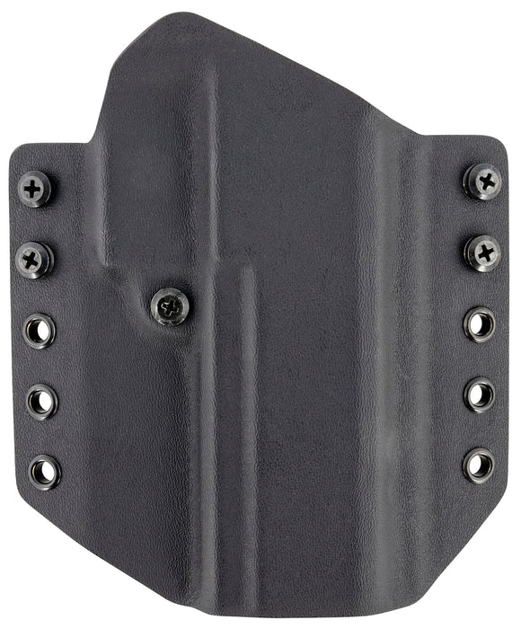 Comp-Tac C708SS183RBKN Warrior  OWB Black Kydex Belt Loop Fits Sig P320X Five Right Hand