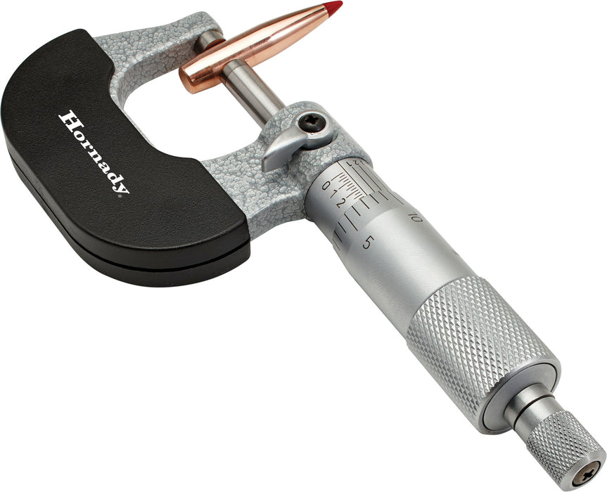 Hornady 050072 Micrometer  Silver Metal