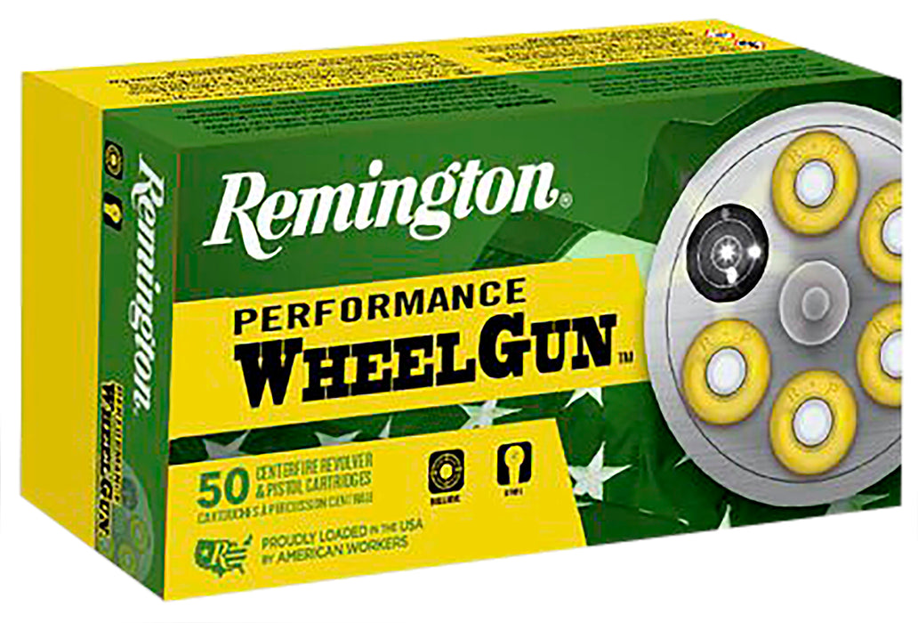 Remington Ammunition 22210 Performance WheelGun  32 S&W Long 98 gr 705 fps Lead Round Nose (LRN) 50 Bx/10 Cs