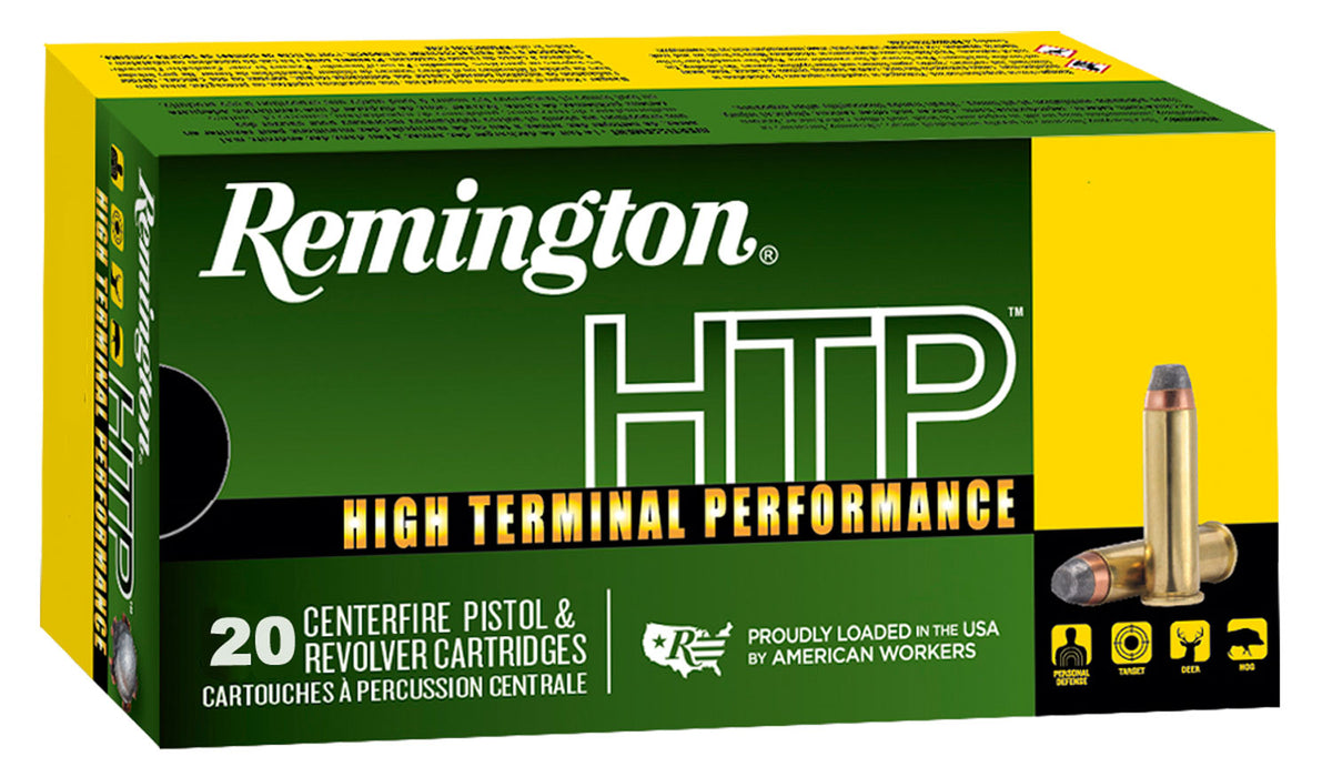 Remington Ammunition 22248 HTP  380 ACP 88 gr 990 fps Jacketed Hollow Point (JHP) 20 Bx/25 Cs