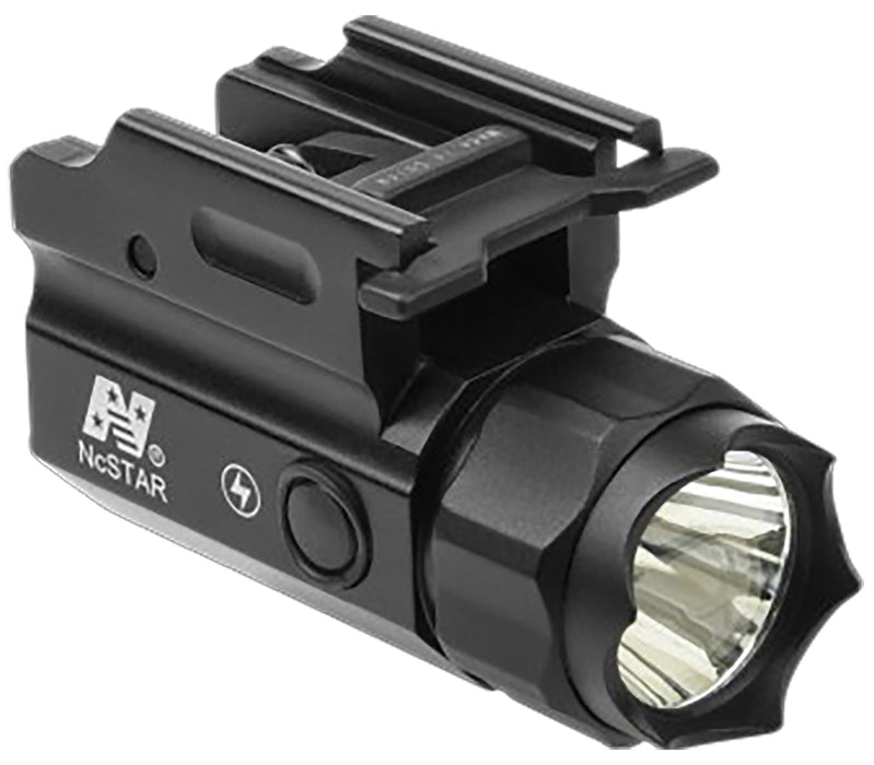 NcStar ACQPTF Compact Flashlight QR w/Strobe  Black 150 Lumens White Cree LED