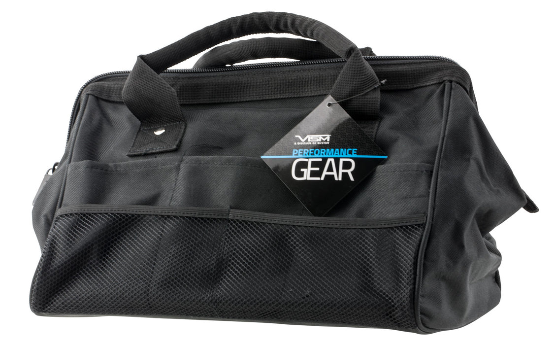 NcStar CV2905 VISM Range Bag 600D PVC w/Heavy Duty Zippers, Exterior Storage Compartments, 13"L x 8.66"W x 8"H Interior Dimensions