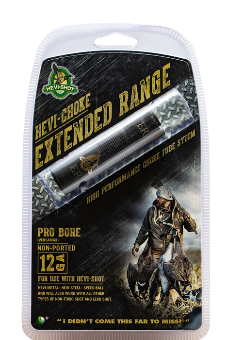 HEVI-Shot 85619 Hevi-Choke Waterfowl Combo Rem ProBore 12 Gauge Extended Range 17-4 Stainless Steel Black (Non-Ported)