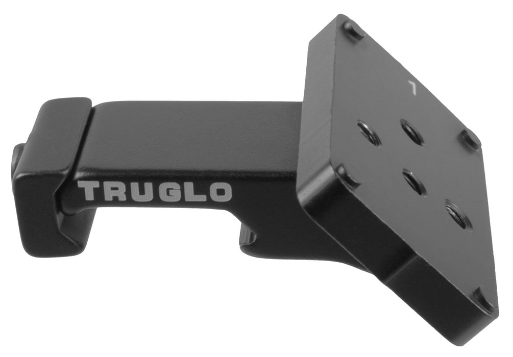 TruGlo TG8976B 45 Degree Offset Red Dot Sight Mount  Black Anodized