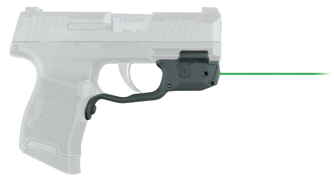 Crimson Trace 0181601 LG-422G Laserguard Green Laser Sight  Black Sig Sauer P365