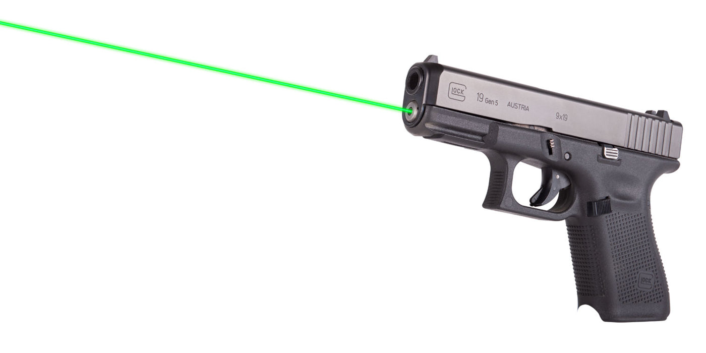 LaserMax LMSG519G Green Guide Rod Laser for Glock  19 Gen 5 Black