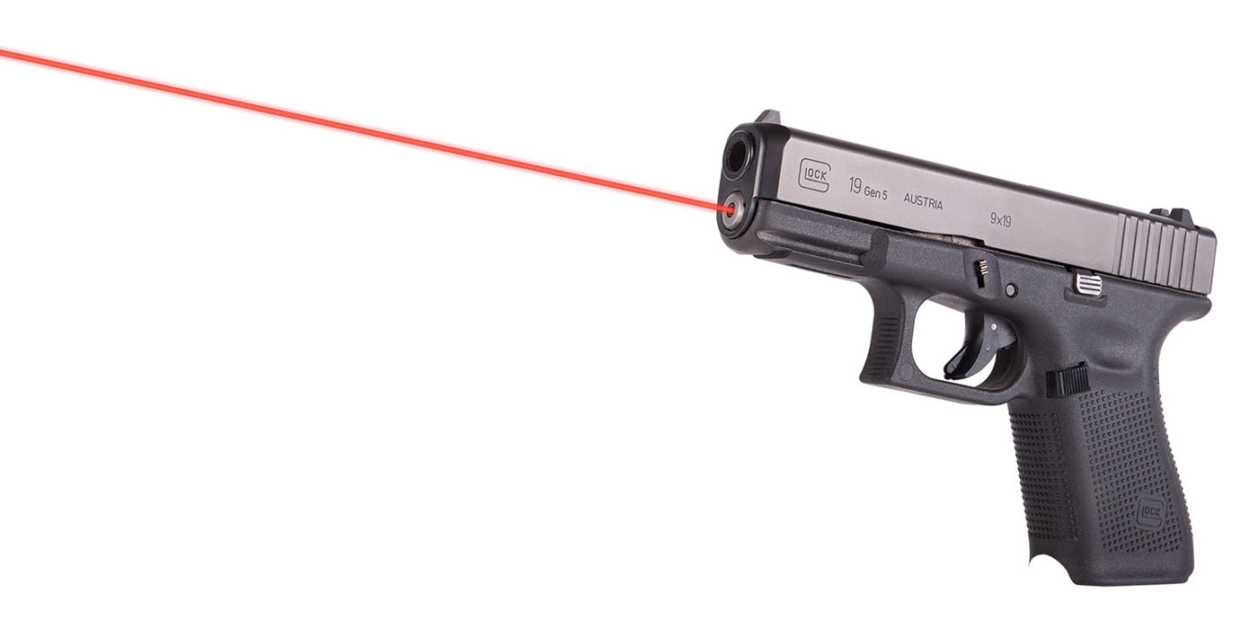 LaserMax LMSG519 Red Guide Rod Laser for Glock  19 Gen 5 Black