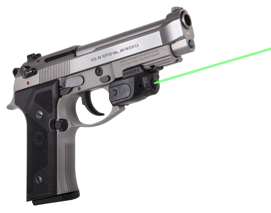 LaserMax GSLTNG Green Lightning Rail with GripSense  Black