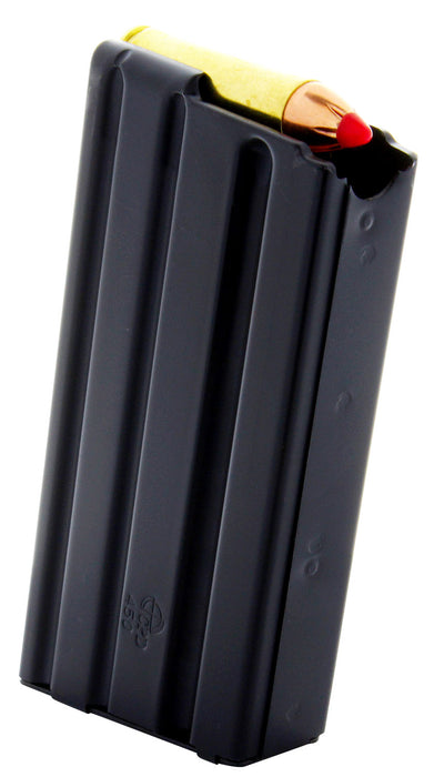 DuraMag 5X45041175CPD SS  5rd 450 Bushmaster for AR-15 Black w/ Black Follower Detachable