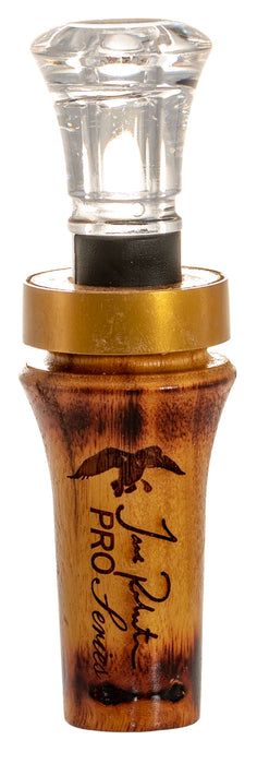 Duck Commander DCPROBH Pro Series Burnt Hedge Open Call Double Reed Mallard Hen Sounds Attracts Ducks Brown Wood