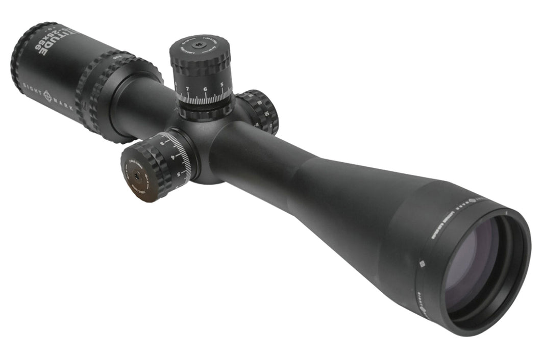 Sightmark SM13042FTR Latitude  Black Hardcoat Anodized 6.25-25x 56mm 34mm Tube Illuminated Red/Green Etched F-Class Reticle