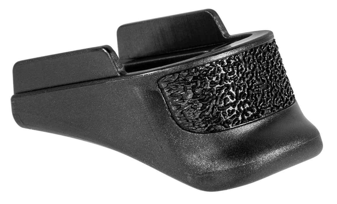 Pearce Grip PG365 Grip Extension  made of Polymer with Texture Black Finish & 5/8" Gripping Surface for Sig P365 with 10rd Mags