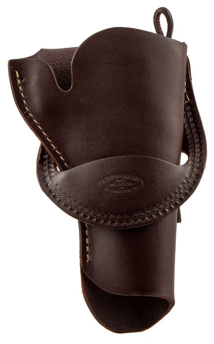 Hunter Company 109040 Crossdraw  OWB Size 40 Antique Brown Leather Belt Loop Fits Ruger Vaquero Fits Colt Frontier Scout Fits 4.62-6" Barrel Right Hand