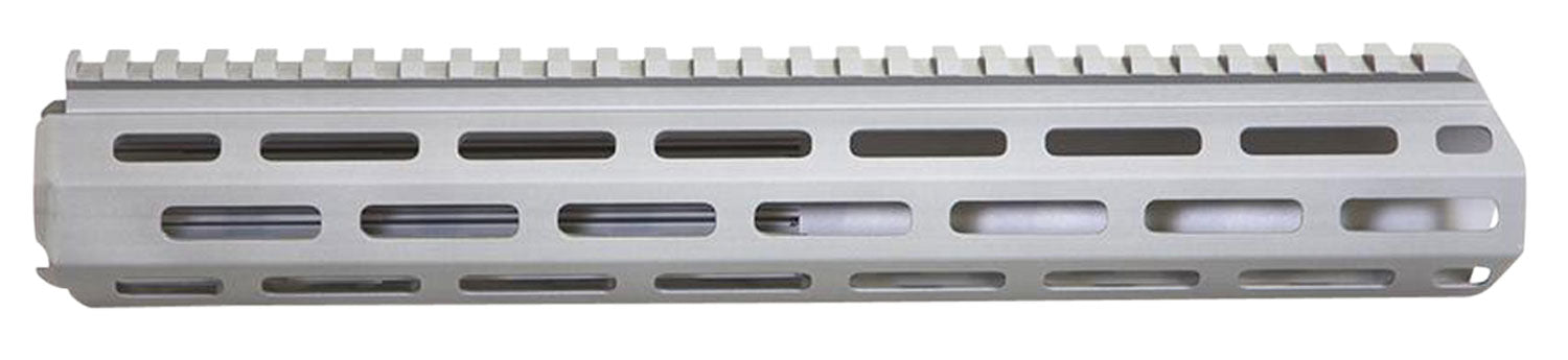 Q LLC 12HBMLOKARHG Handguard  M-LOK Aluminum Gray Q LLC Honey Badger 12"