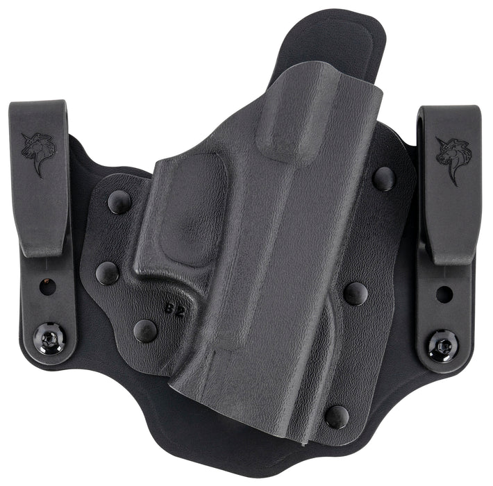 DeSantis Gunhide 176KAB2Z0 Intruder 2.0 IWB/OWB Black Kydex Belt Loop/Clip Fits Glock 17 Gen5 Right Hand