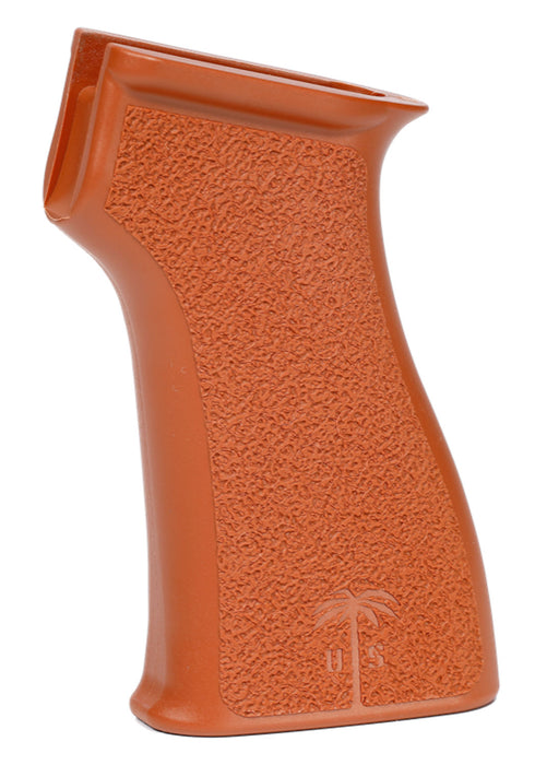 US Palm GR087 Pistol Grip  Bakelite Orange Synthetic Fits AK-47, AK-74, PKM, AKM