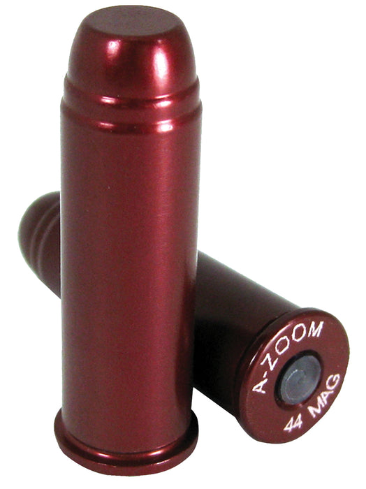 A-Zoom 16120 Revolver Snap Cap 44 Rem Mag Aluminum 6 Pack