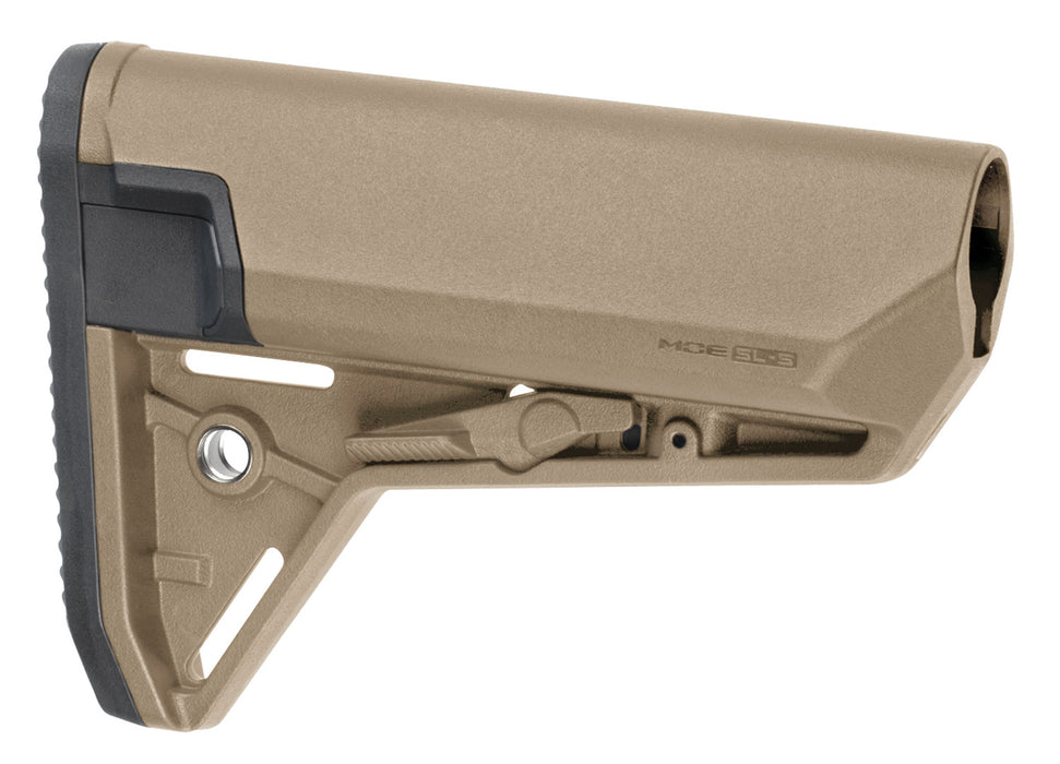 Magpul MAG653-FDE MOE SL-S Carbine Stock Flat Dark Earth Synthetic for AR-15, M16, M4 with Mil-Spec Tube (Tube Not Included)