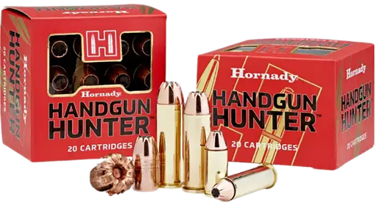 Hornady 9052 Handgun Hunter  357 Mag 130 gr 1250 fps Hornady MonoFlex (MF) 25 Bx/10 Cs
