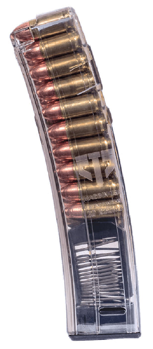 ETS Group HKMP520 Rifle Mags  20rd 9mm Luger for H&K MP5/SP5K/MP5K/94/SP89 Clear Detachable