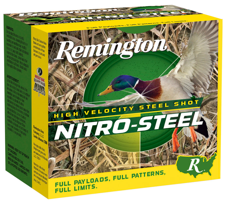 Remington Ammunition 20852 Nitro-Steel  12 Gauge 3" 1 3/8 oz 1300 fps T Shot 25 Bx/10 Cs