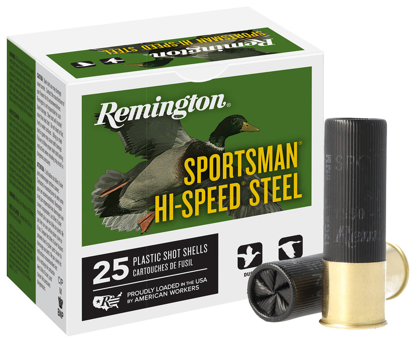 Remington Ammunition 20999 Sportsman Hi-Speed  12 Gauge 3.50" 1 3/8 oz 1550 fps 2 Shot 25 Bx/10 Cs