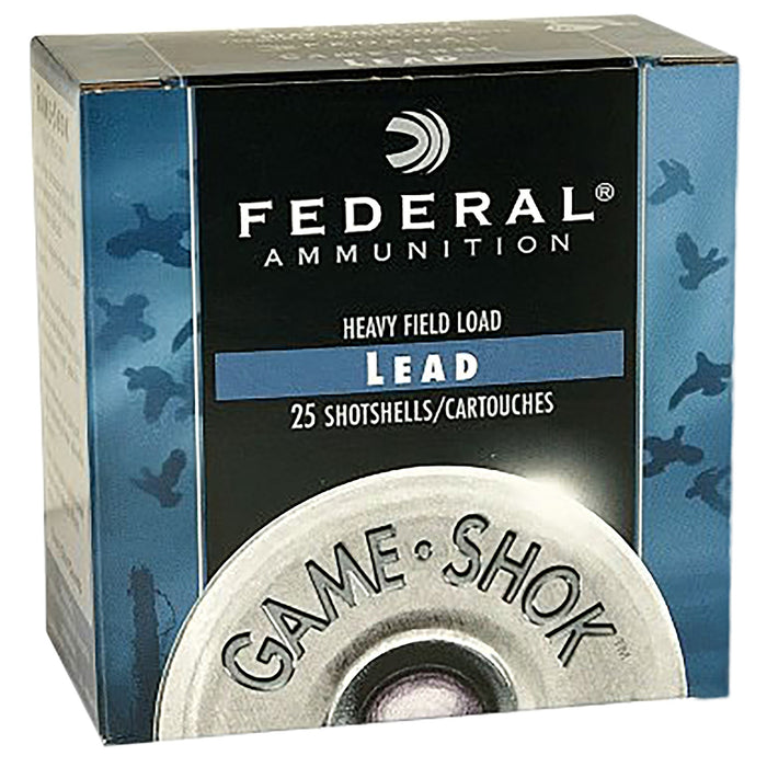 Federal H1254 Game-Shok Heavy Field 12 Gauge 2.75" 1 1/4 oz 1220 fps 4 Shot 25 Bx/10 Cs