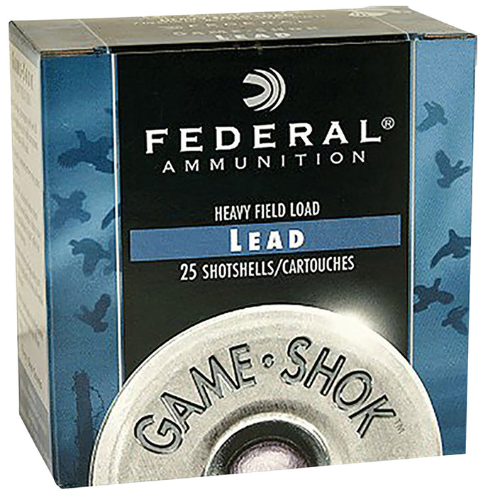 Federal H1255 Game-Shok Heavy Field 12 Gauge 2.75" 1 1/4 oz 1220 fps 5 Shot 25 Bx/10 Cs