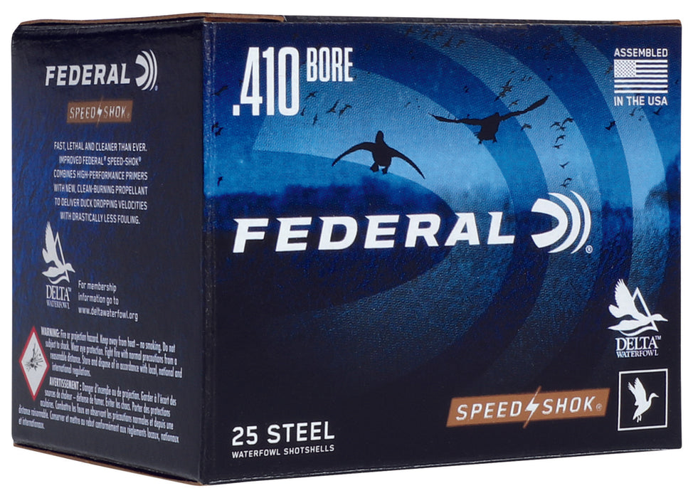 Federal WF4136 Speed-Shok  410 Gauge 3" 3/8 oz 1400 fps 6 Shot 25 Bx/10 Cs