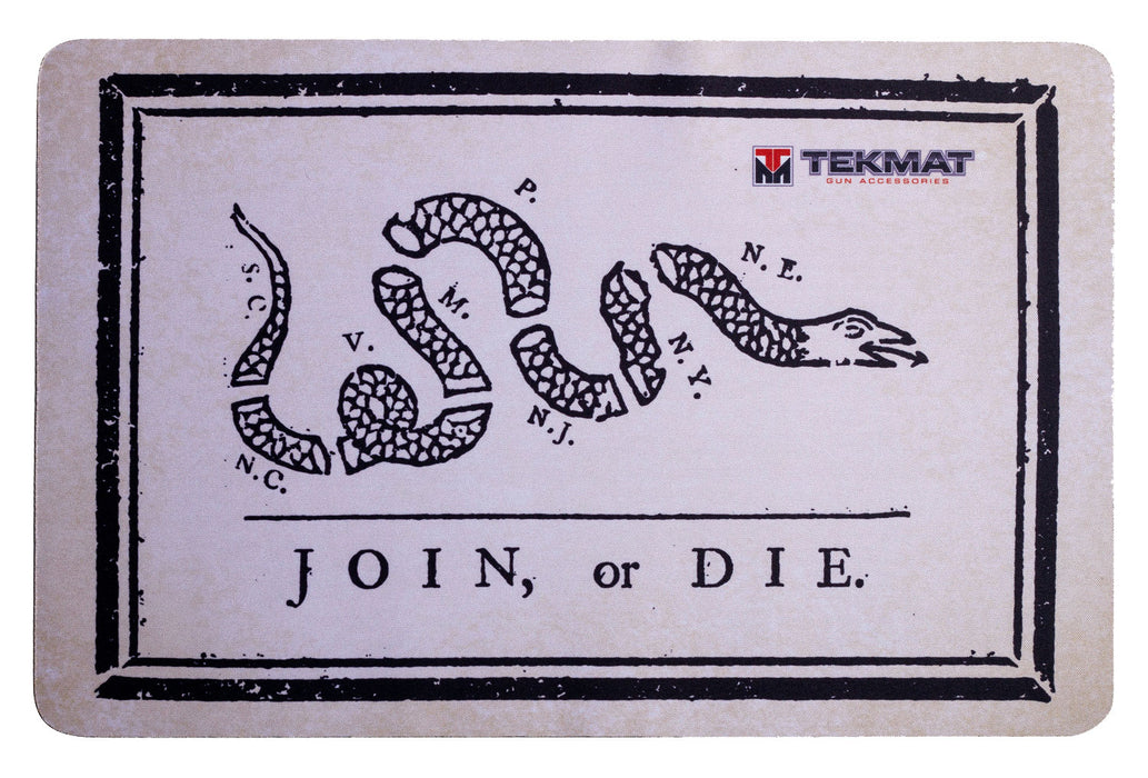 TekMat TEKR17JOIN Join, or Die. Cleaning Mat 11" x 17"