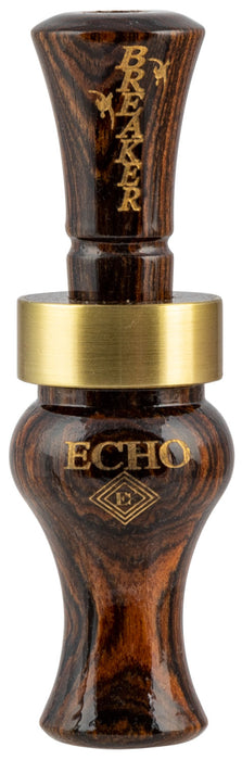 Echo Calls 78913 Breaker  Single Reed Mallard Hen Sounds Attracts Ducks Brown Bocote Timber