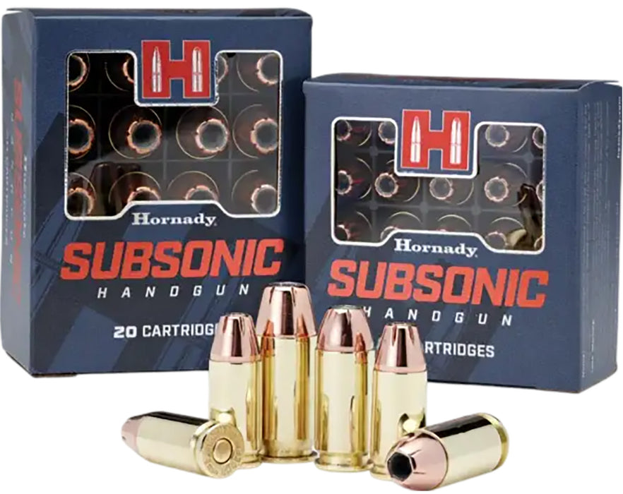 Hornady 90971 Subsonic  45 ACP 230 gr 925 fps Hornady XTP Subsonic (XTPSUB) 20 Bx/10 Cs