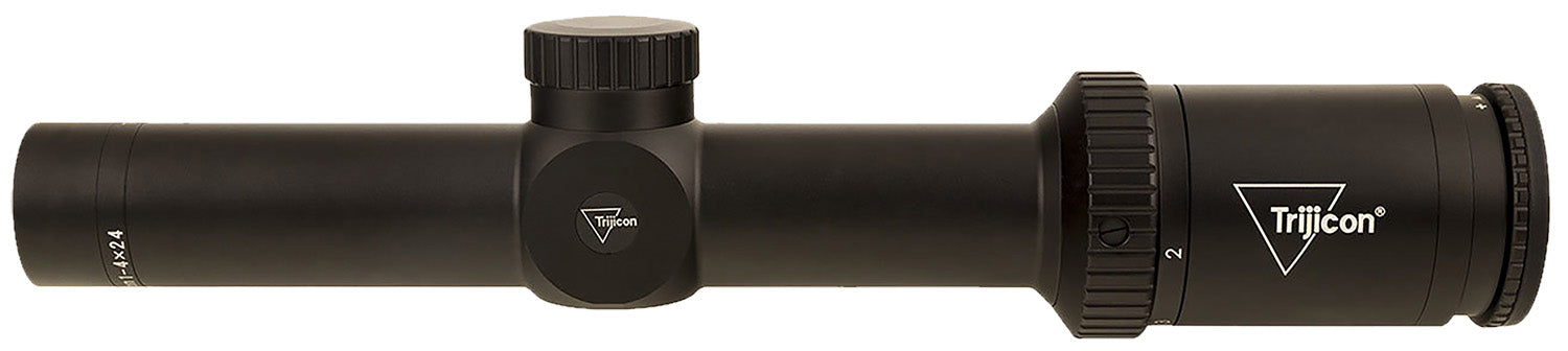 Trijicon 2700001 Huron  Satin Black 1-4x 24mm 30mm Tube BDC Hunter Holds Reticle