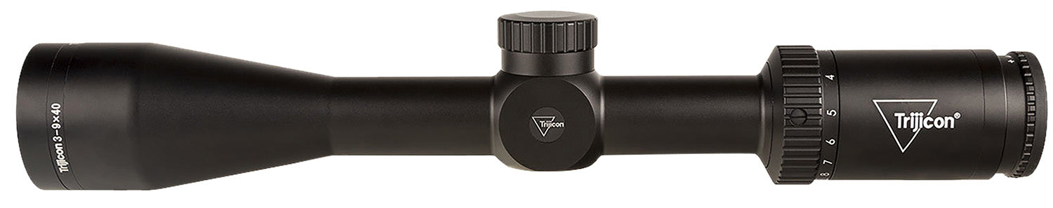 Trijicon 2700006 Huron  Satin Black 3-9x 40mm 1" Tube BDC Hunter Holds Reticle