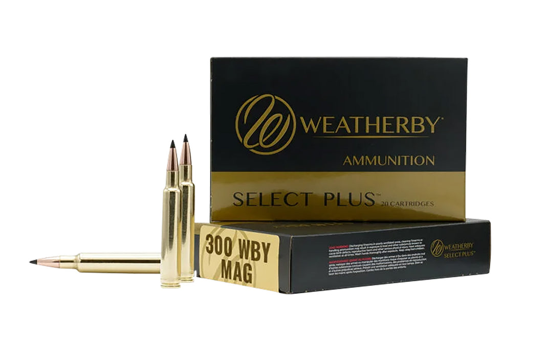 Weatherby H300165IL Select  300 Wthby Mag 165 gr Hornady Interlock 20 Bx/10 Cs
